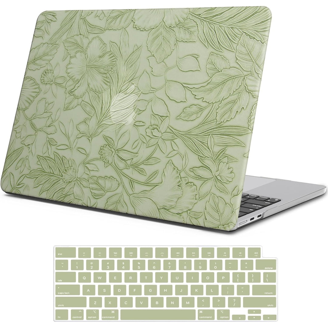 Floral Elegance MacBook Air 13.6 Case & Cover