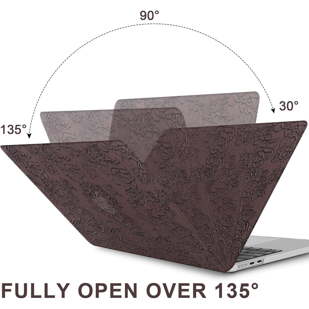 Floral Elegance MacBook Air 13.6 Case & Cover