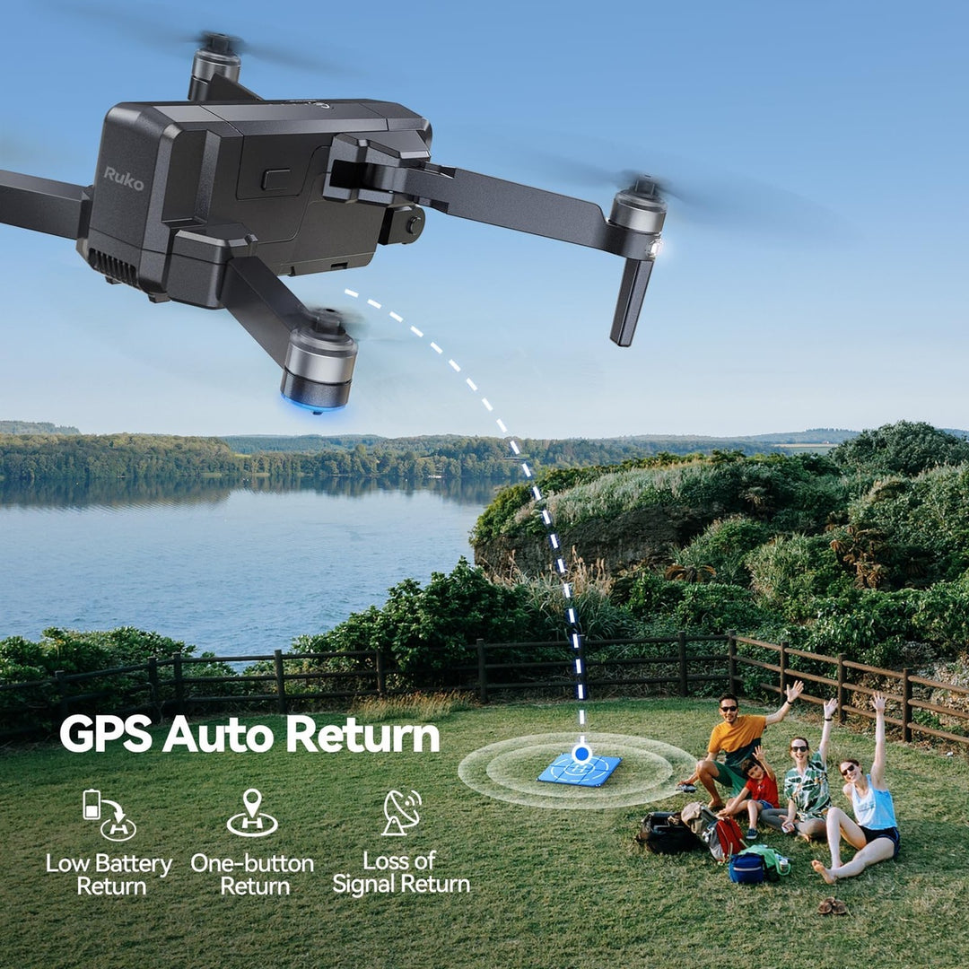Ruko F11GIM2: 4K Gimbal Drone with 96 Min Flight Time