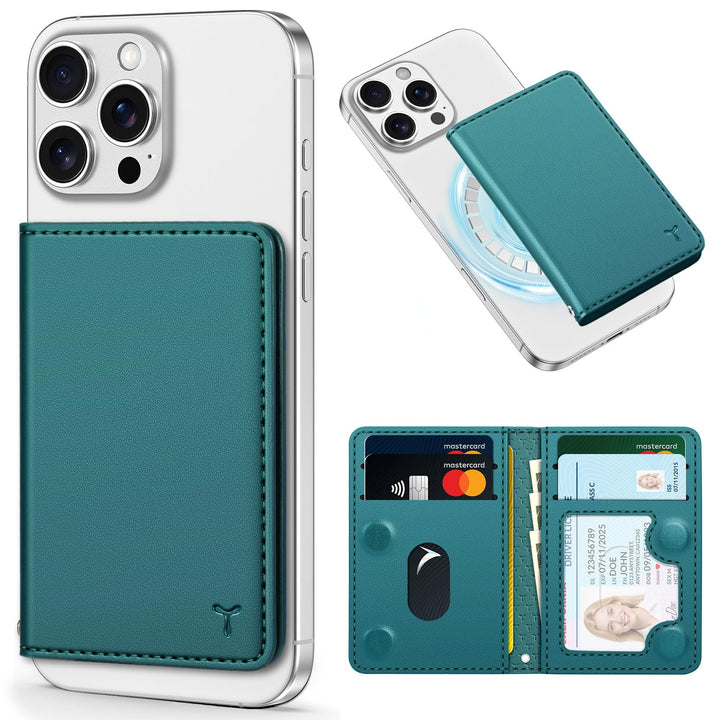 Magsafe PU Wallet - RFID, 6 Slots, Clear ID - DOKUTRONIX