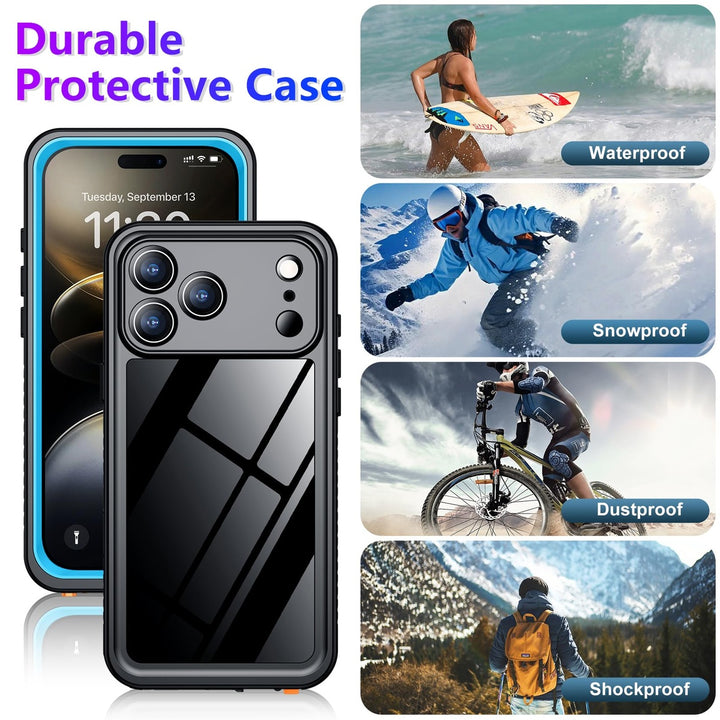 Temdan iPhone 17 Pro Max Case - Waterproof & Shockproof