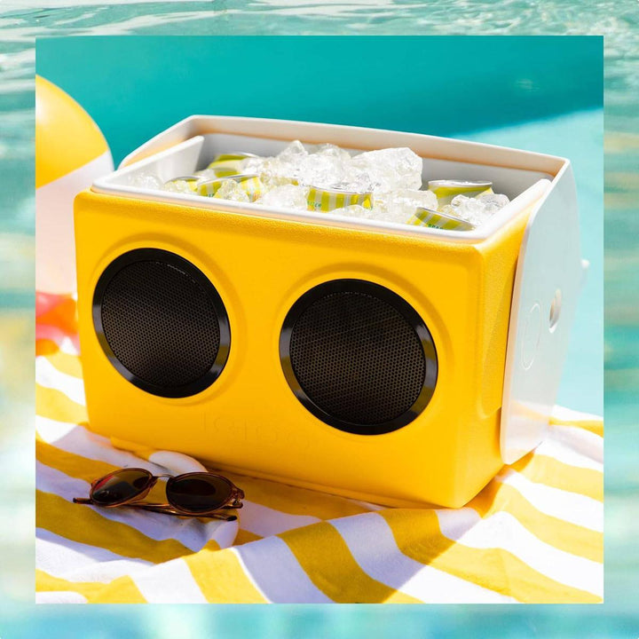 SunnySound 14QT Cooler: Chill & Jam Anywhere! - DOKUTRONIX