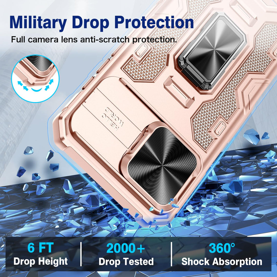 VEGO Armor Case for iPhone 16 Pro Max - Black