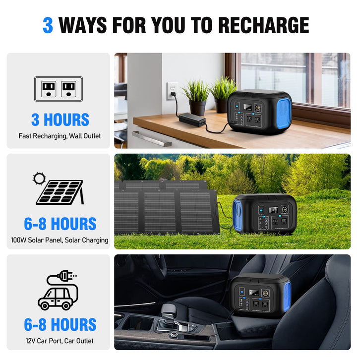 “SolarGo 97: Portable Power Hub for Adventure”