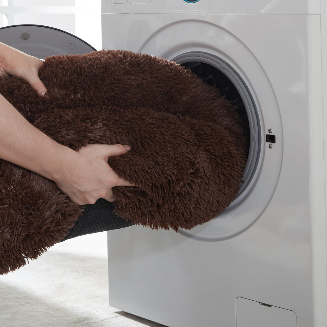 WESTERN HOME Calming Donut Pet Bed – Fluffy & Cozy - DOKUTRONIX