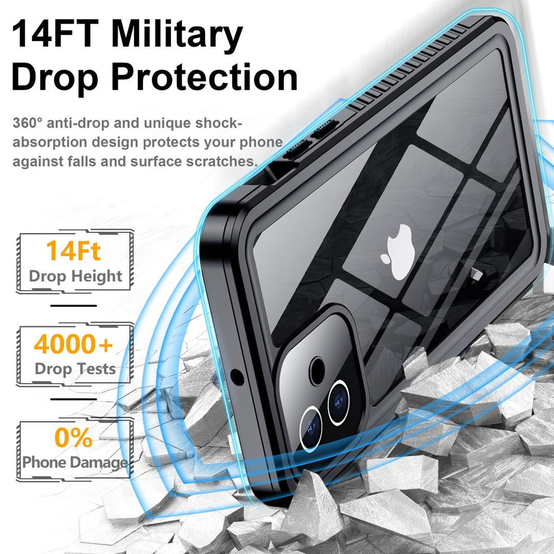Temdan iPhone 17 Pro Max Case - Waterproof & Shockproof