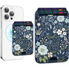 Magnetic Wallet - Blue Daisy