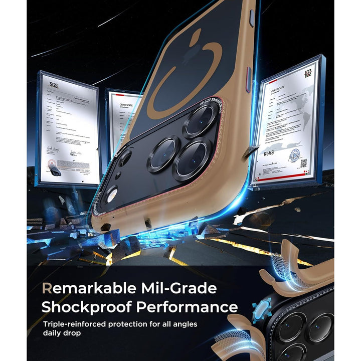 MagGrip Armor Case: iPhone 17 Pro Max - Orange