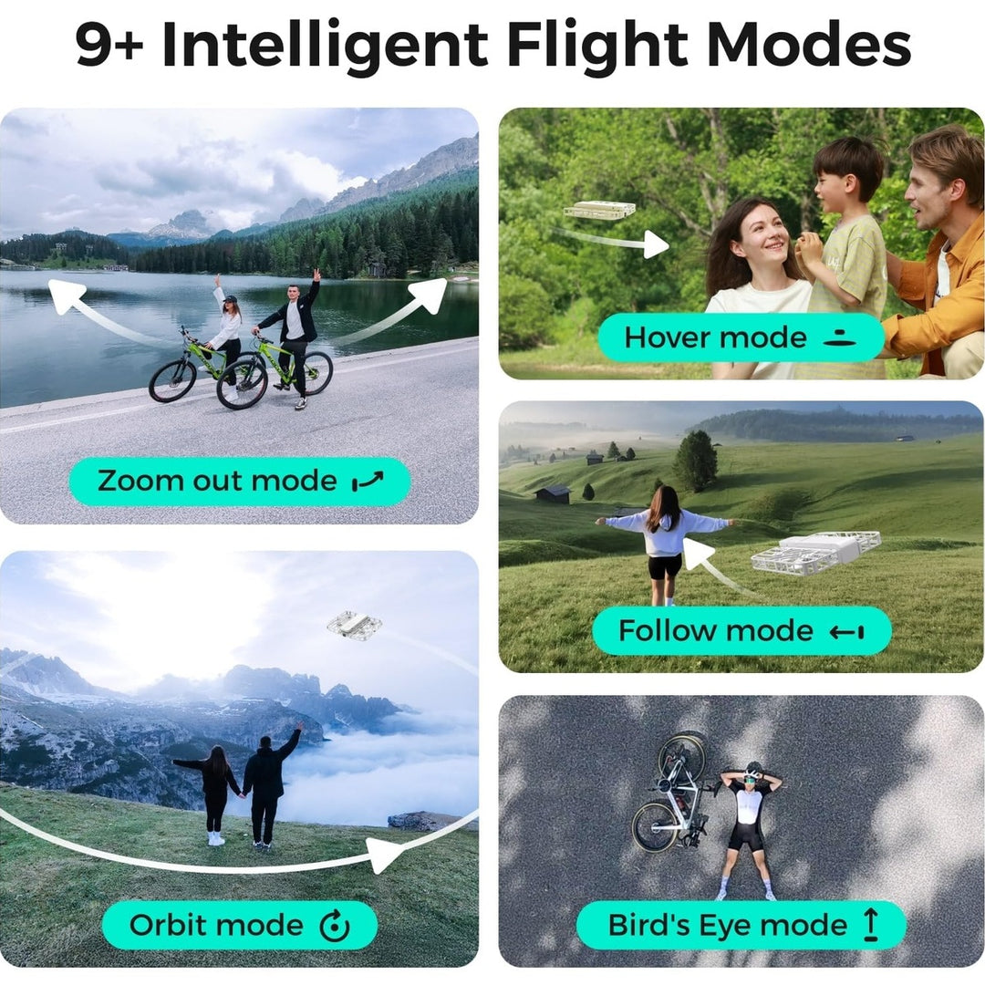 X1 CamFly Drone: Self-Flying, Foldable, Hands-Free