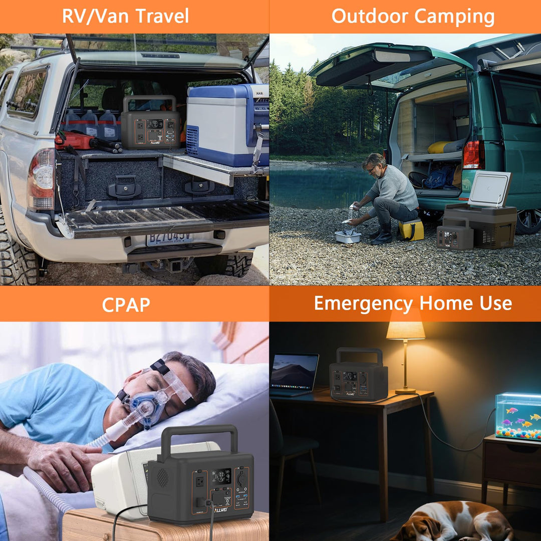 ALLWEI Solar Generator 280Wh