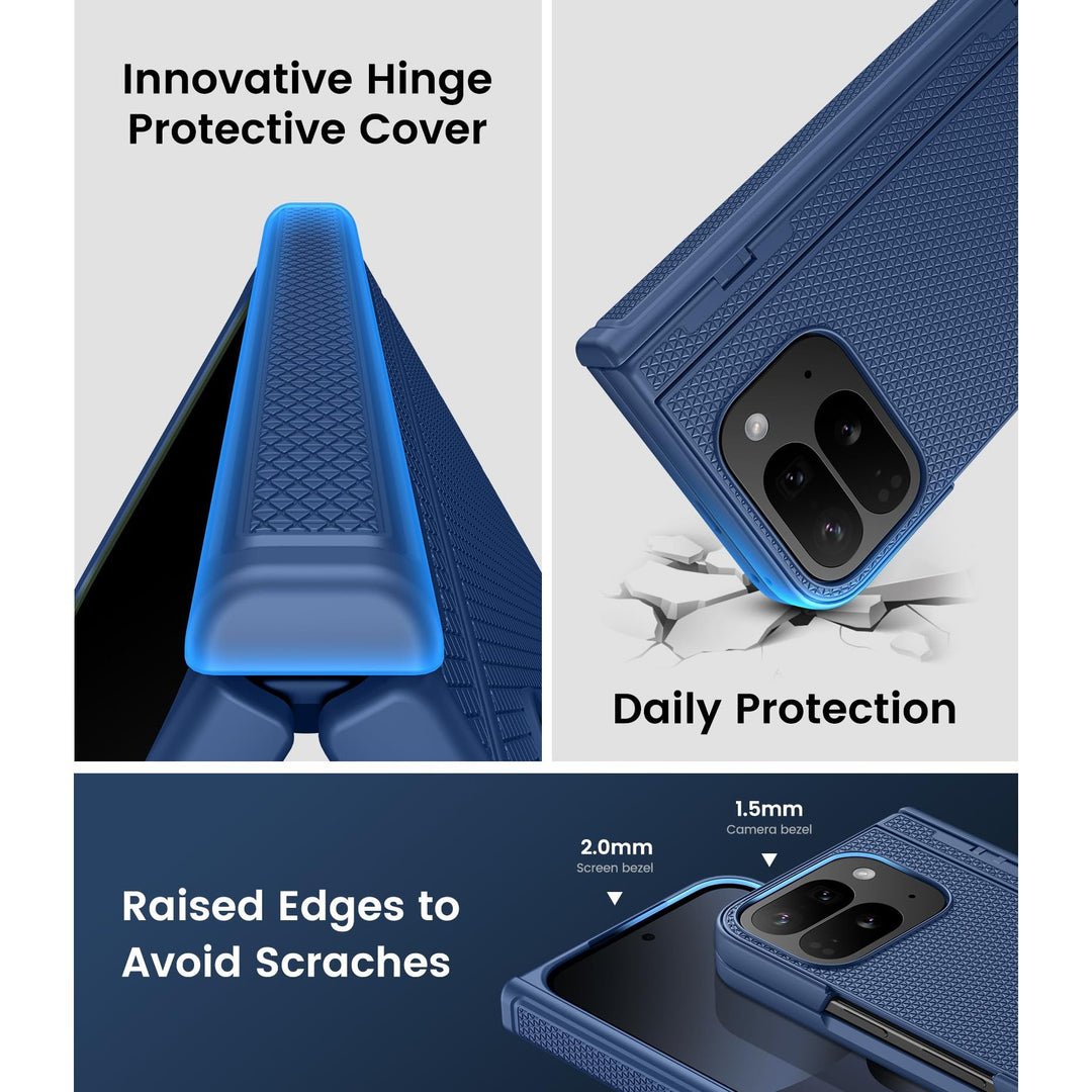 Pixel 10 Pro Fold Rugged Case with Stand & Protector - DOKUTRONIX