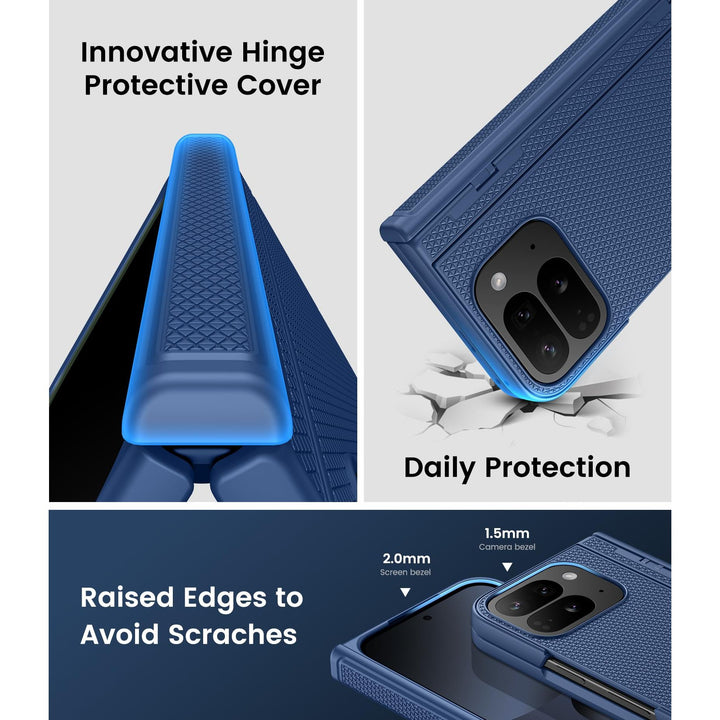 Pixel 10 Pro Fold Rugged Case with Stand & Protector - DOKUTRONIX