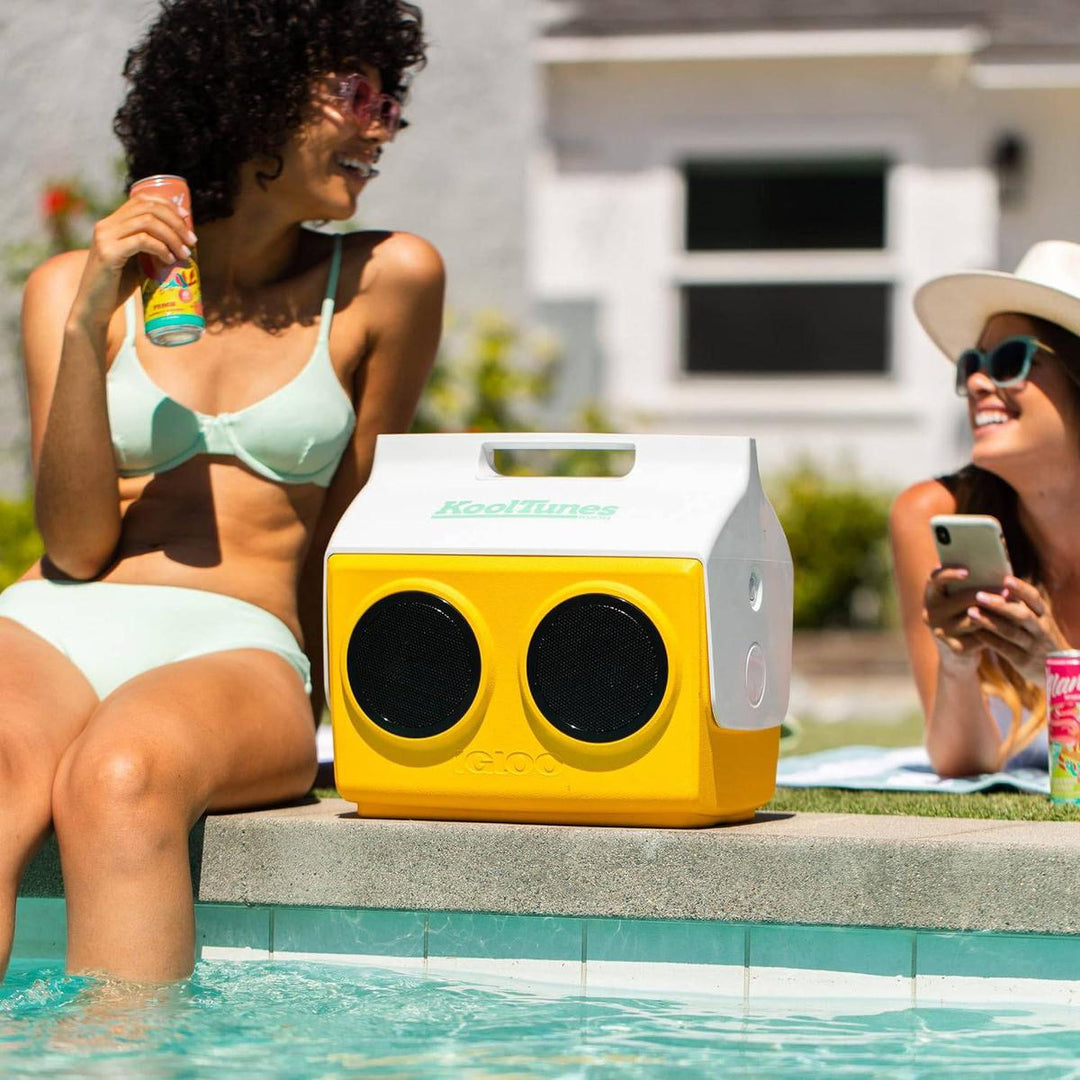 SunnySound 14QT Cooler: Chill & Jam Anywhere! - DOKUTRONIX