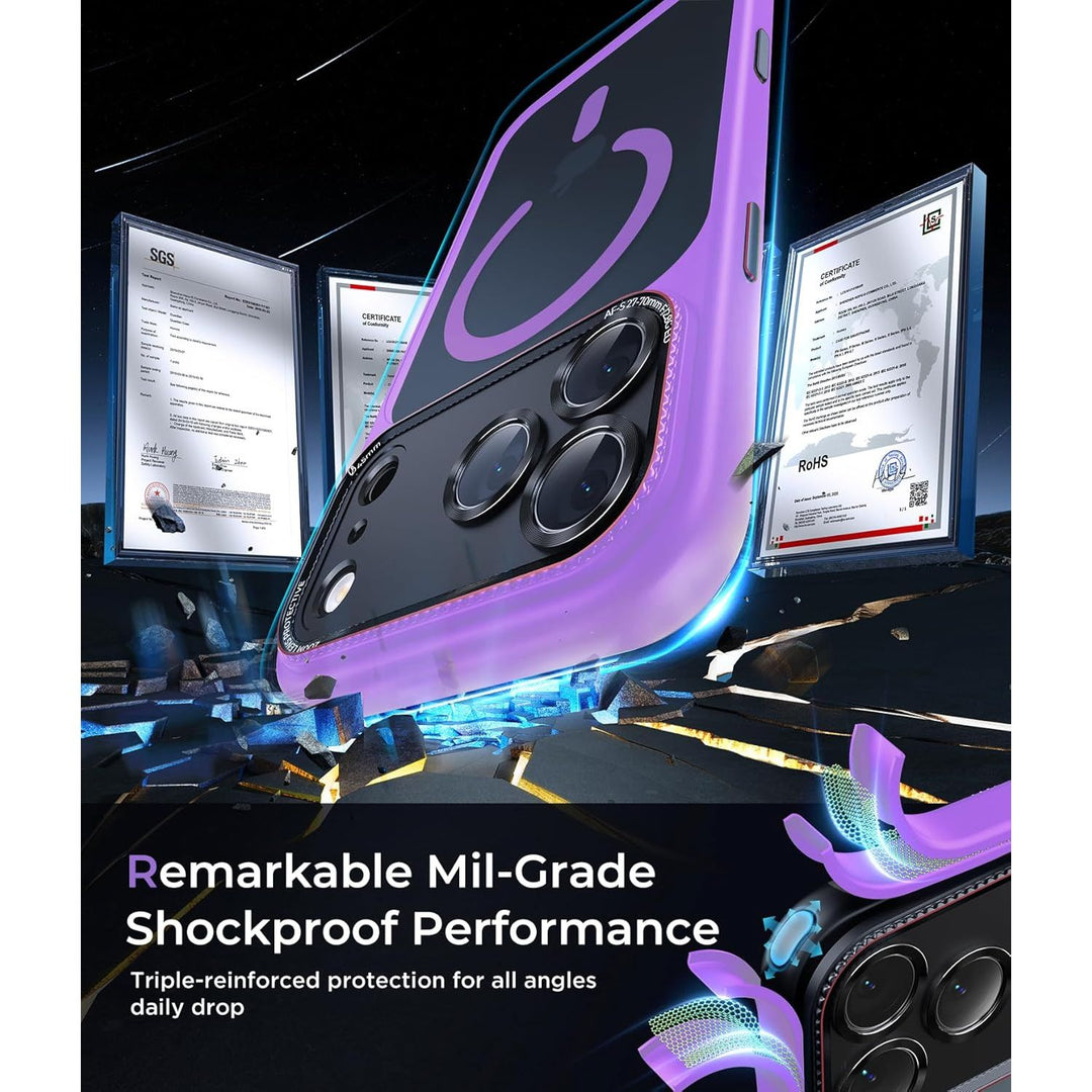 MagGrip Armor Case: iPhone 17 Pro Max - Orange