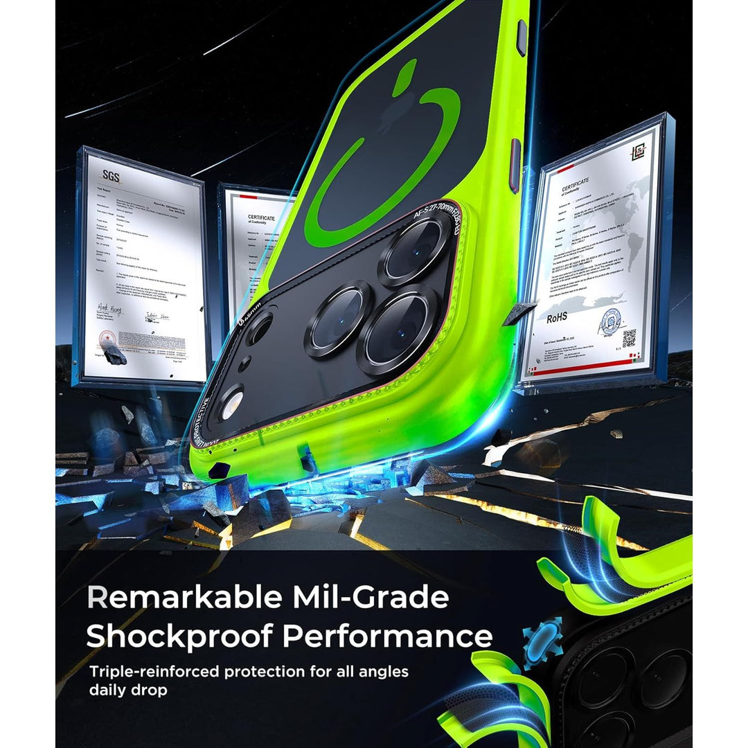 MagGrip Armor Case: iPhone 17 Pro Max - Orange