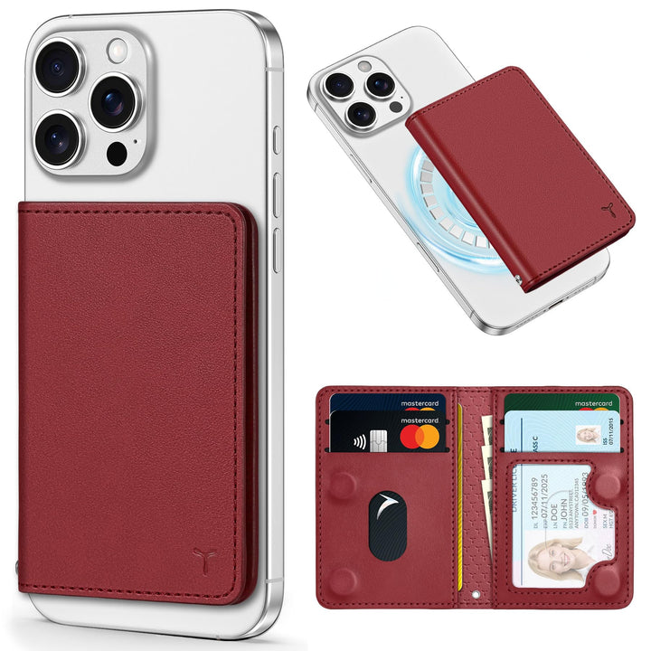 Magsafe PU Wallet - RFID, 6 Slots, Clear ID - DOKUTRONIX