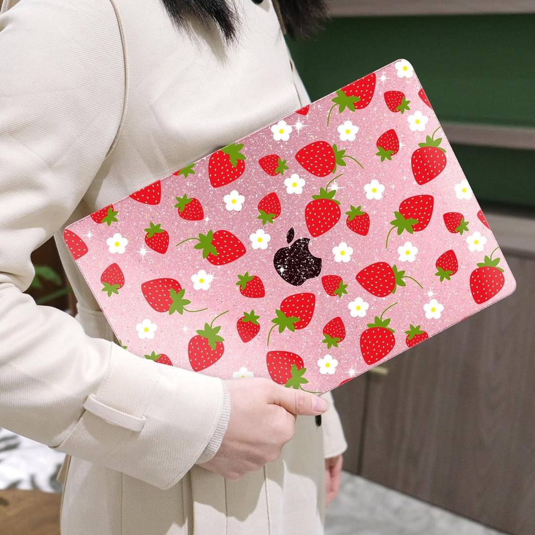 MEEgoodo Floral Hard Shell Case for MacBook Air 13