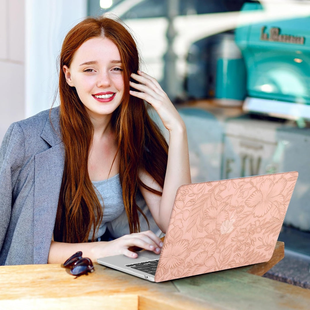 Floral Elegance MacBook Air 13.6 Case & Cover