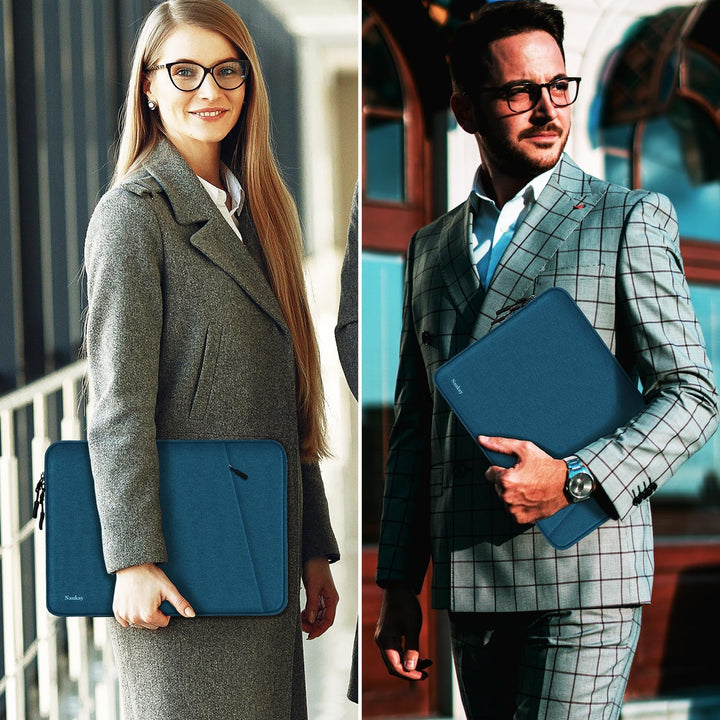 Gray Shockproof 13.3 Laptop Sleeve & Accessory Bag