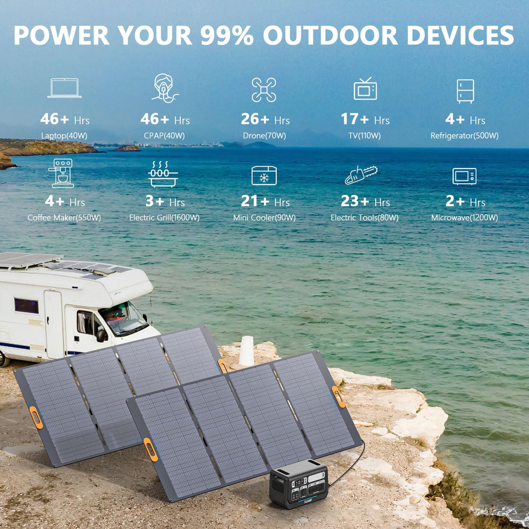 ALLWEI Solar Generator 280Wh