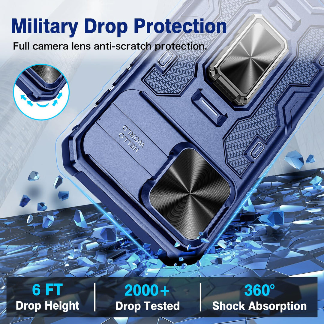 VEGO Armor Case for iPhone 16 Pro Max - Black