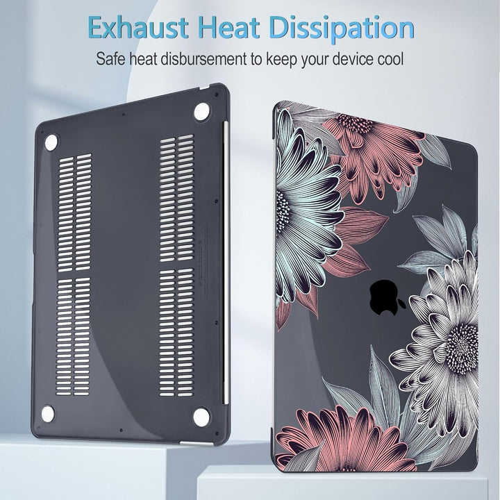 Mektron Dahlia MacBook Air Case & Protector Set
