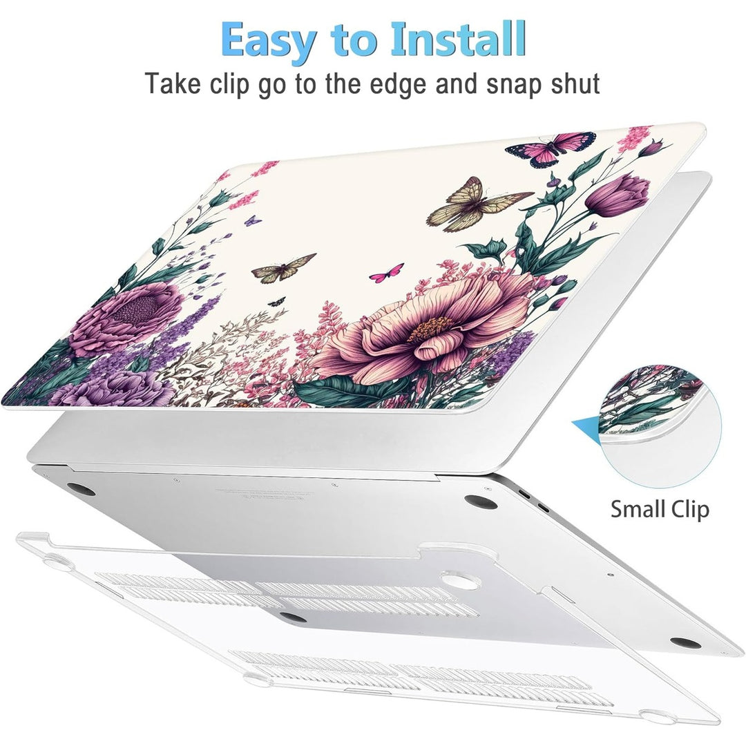 Mektron Dahlia MacBook Air Case & Protector Set