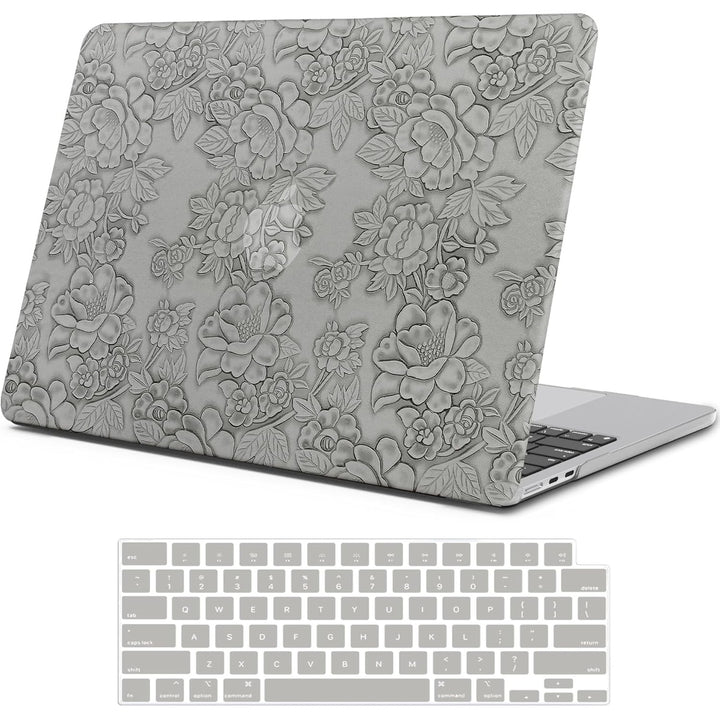 Floral Elegance MacBook Air 13.6 Case & Cover