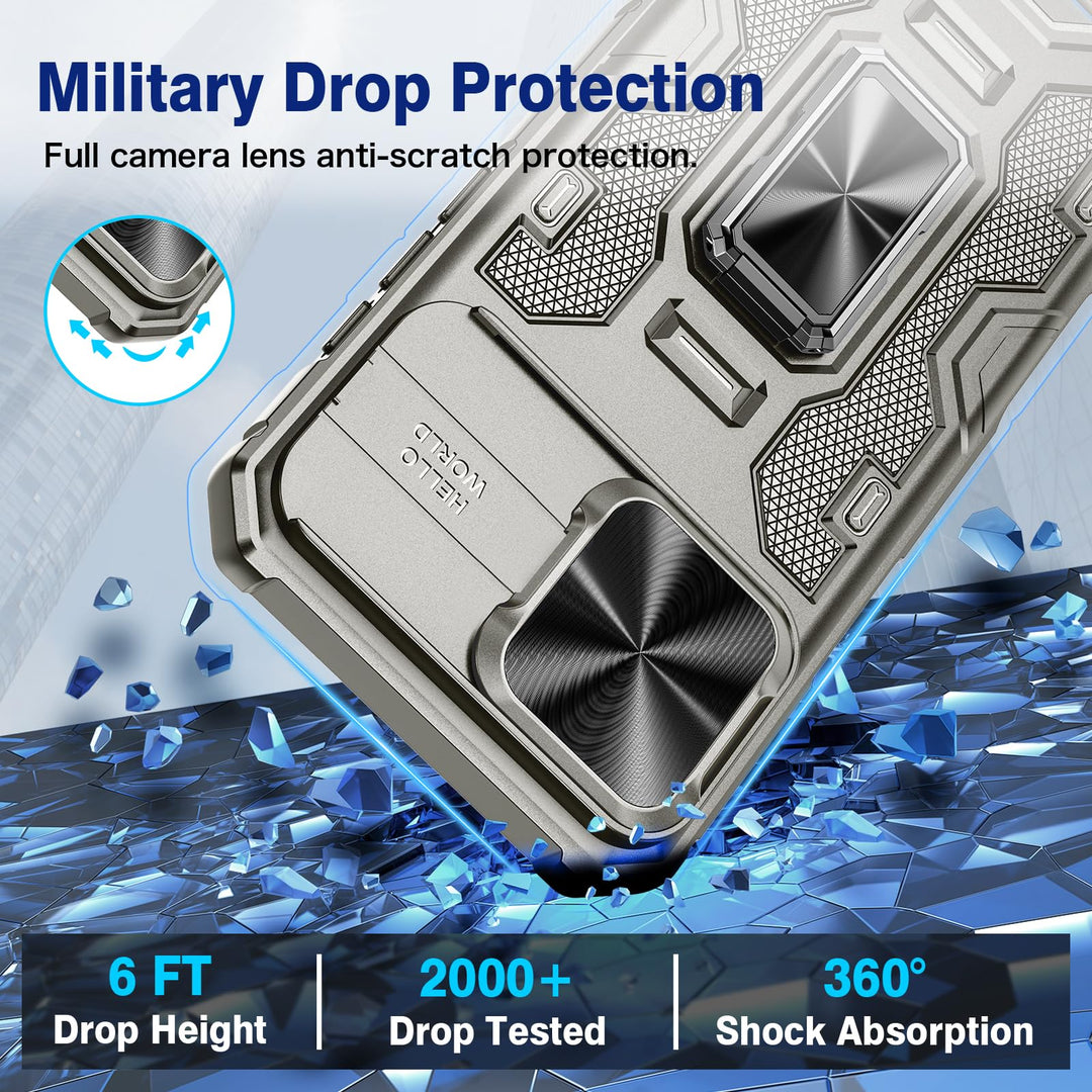 VEGO Armor Case for iPhone 16 Pro Max - Black