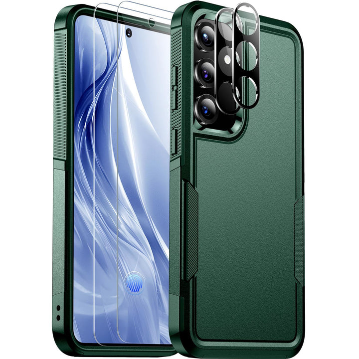 Red2Fire Designed for Samsung Galaxy A16 5G Case, [Military Grade Drop Protection] Non-Slip Heavy Duty Full Body Shockproof Protection Phone Case Galaxy A16 5G Case,Black - DOKUTRONIX