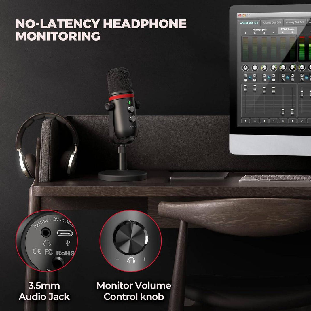 LumiVox Pro 2.0 LED Microphone - DOKUTRONIX
