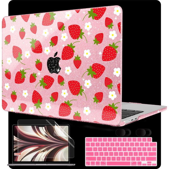MEEgoodo Floral Hard Shell Case for MacBook Air 13