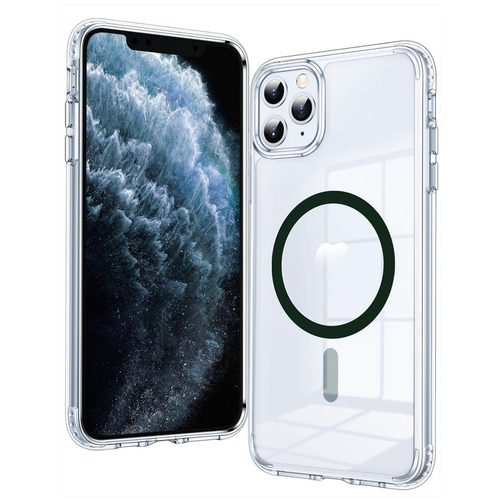 MaxGuard ClearShield: Magnetic Anti-Yellow iPhone Case