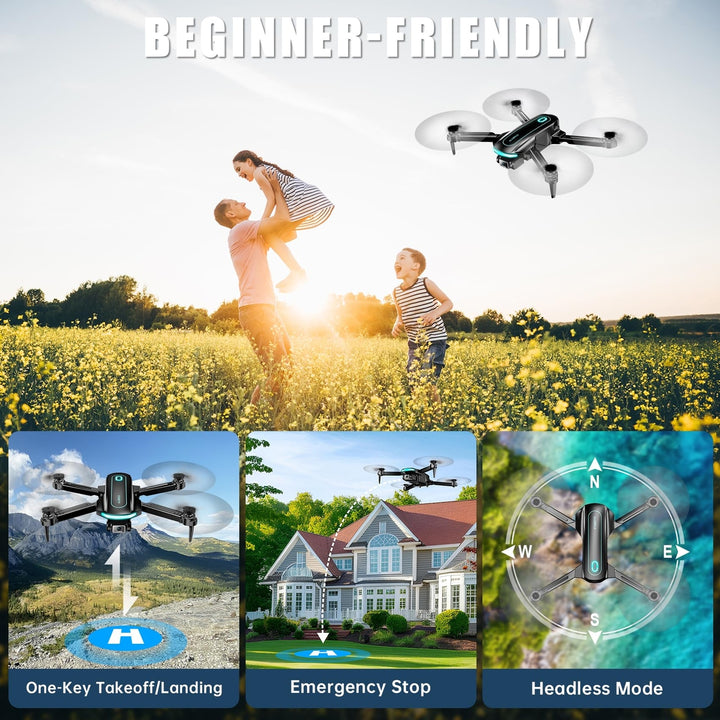 SkySnap Mini Drone: HD, Foldable, Fun for All!