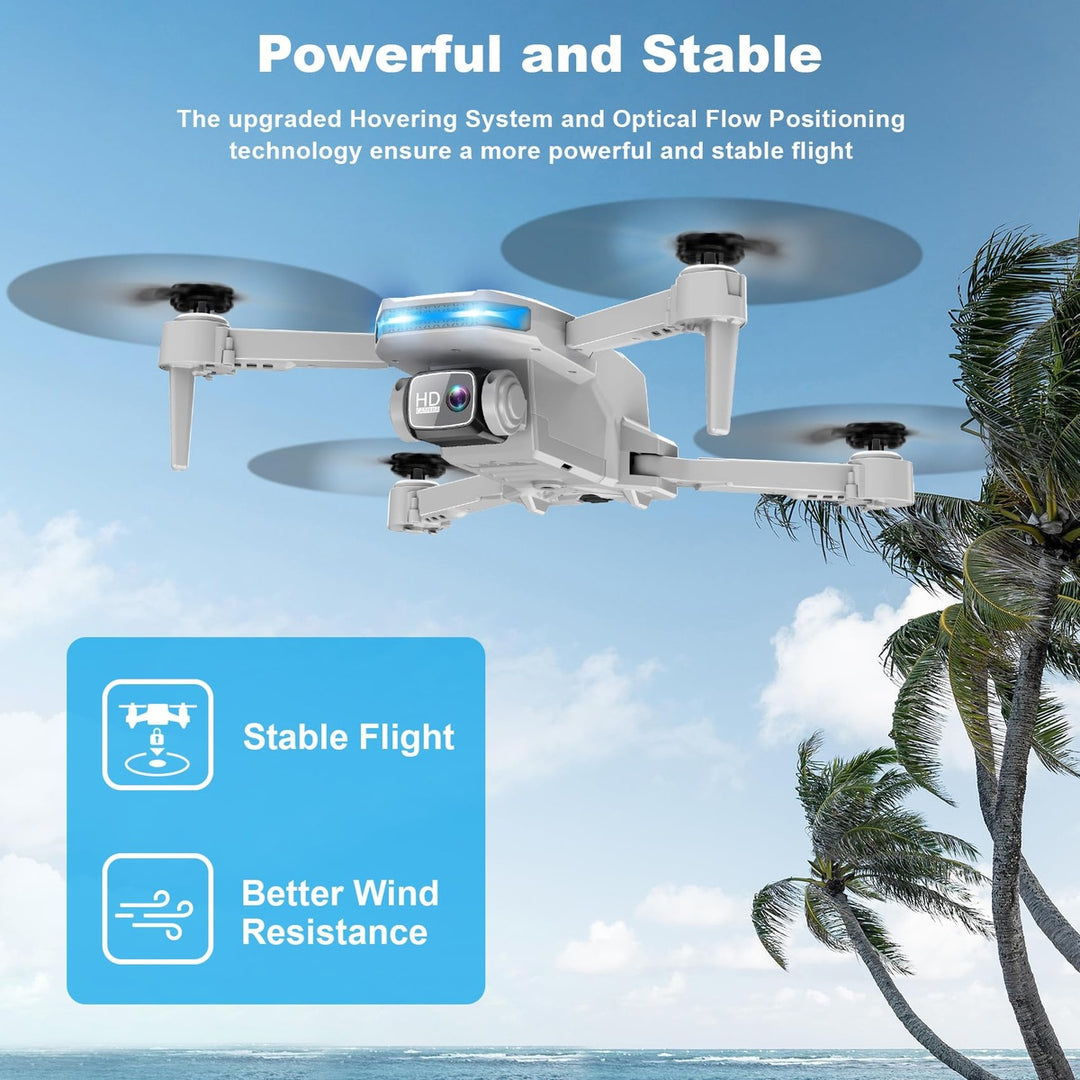 SkyMate 1080P Foldable Quadcopter with Gesture Control