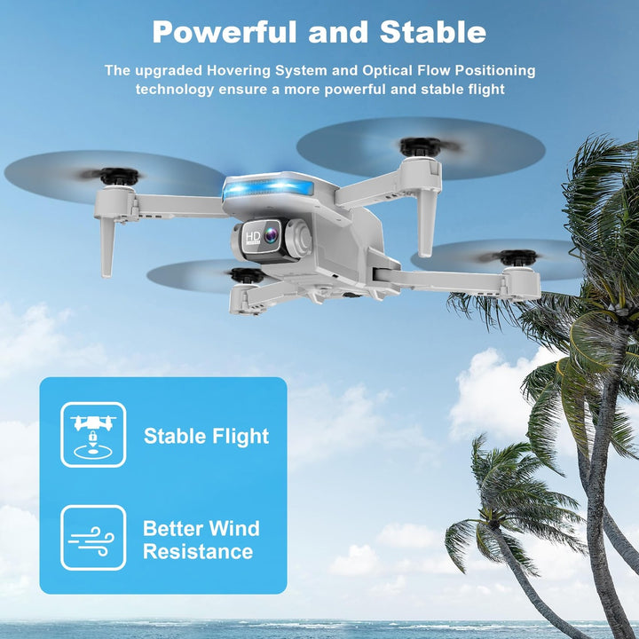 SkyMate 1080P Foldable Quadcopter with Gesture Control
