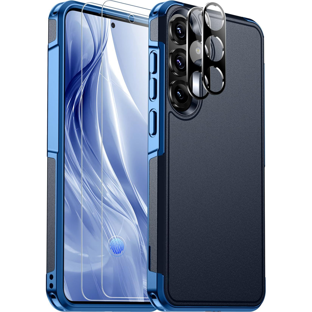 Red2Fire Designed for Samsung Galaxy A16 5G Case, [Military Grade Drop Protection] Non-Slip Heavy Duty Full Body Shockproof Protection Phone Case Galaxy A16 5G Case,Black - DOKUTRONIX