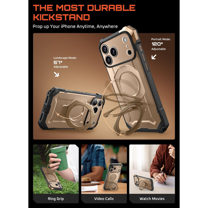 DesertGuard: MagSafe iPhone 17 Pro Max Case + Kickstand
