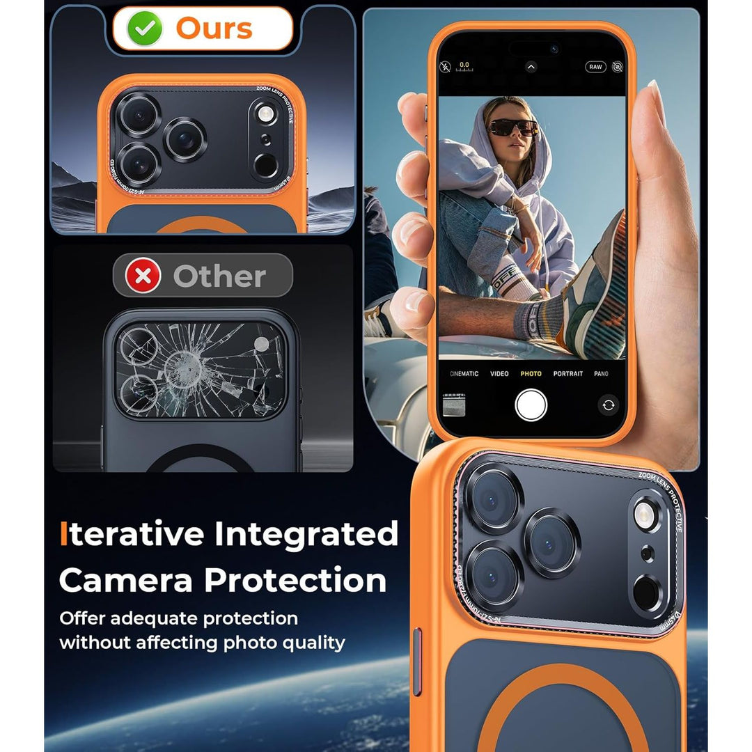 MagGrip Armor Case: iPhone 17 Pro Max - Orange
