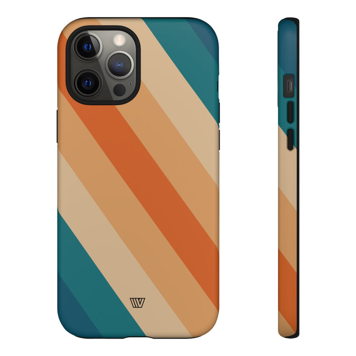 70s RETRO STRIPE | Tough Phone Case