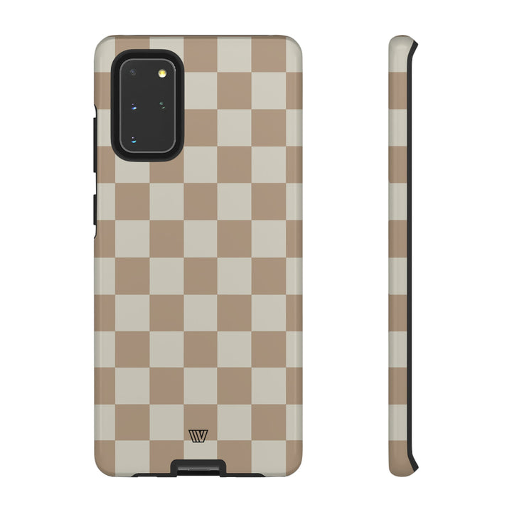 NEUTRAL CHECKERBOARD | Tough Phone Case