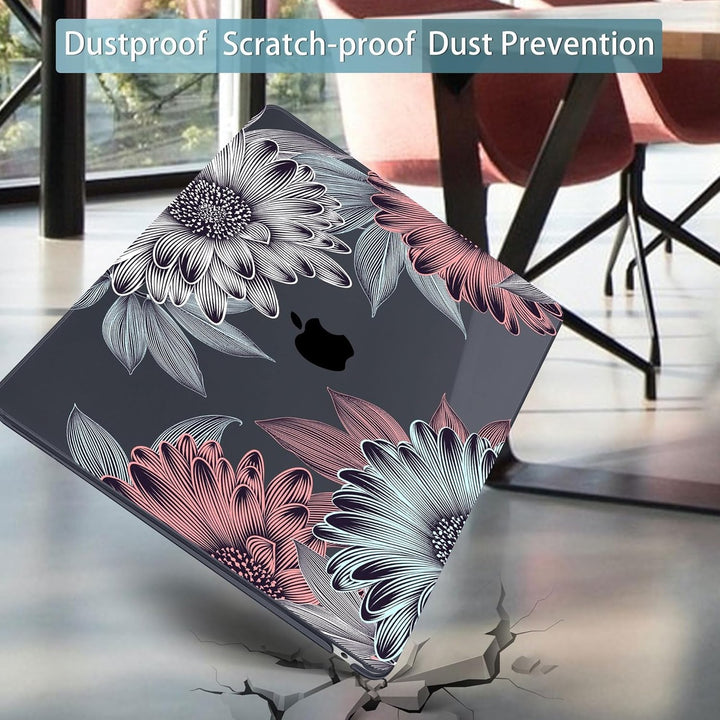Mektron Dahlia MacBook Air Case & Protector Set