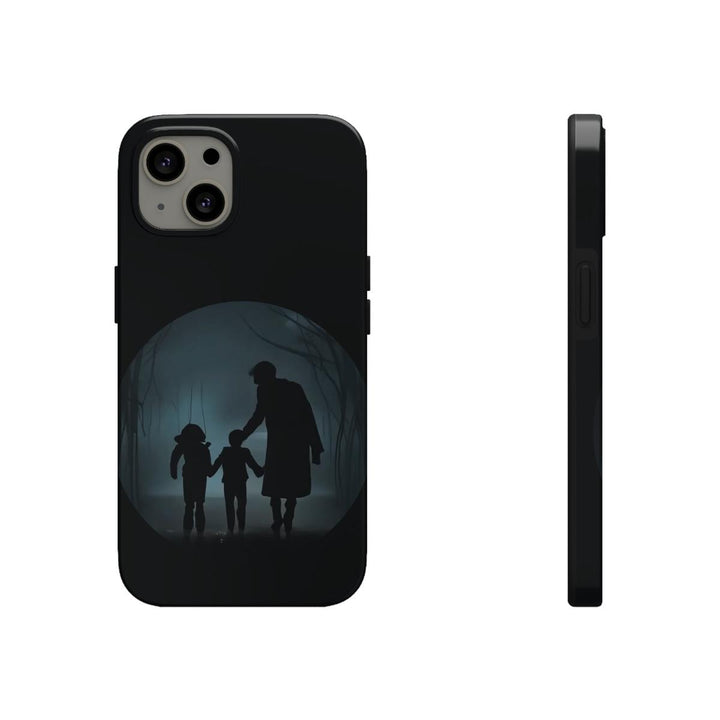 Father & Kids Silhouette Tough Case - DOKUTRONIX