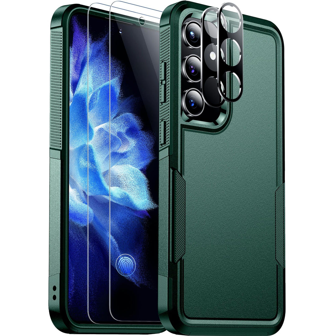 Red2Fire Designed for Samsung Galaxy A16 5G Case, [Military Grade Drop Protection] Non-Slip Heavy Duty Full Body Shockproof Protection Phone Case Galaxy A16 5G Case,Black - DOKUTRONIX