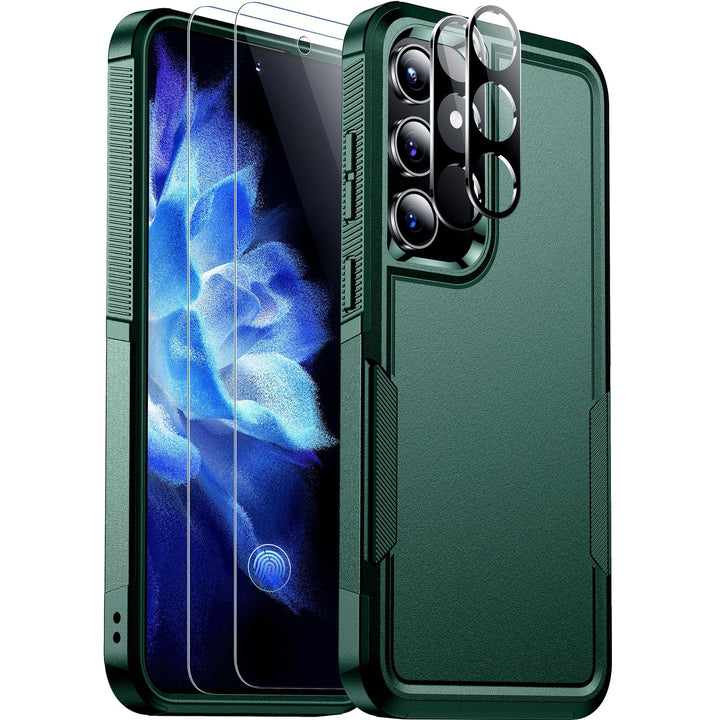 Red2Fire Designed for Samsung Galaxy A16 5G Case, [Military Grade Drop Protection] Non-Slip Heavy Duty Full Body Shockproof Protection Phone Case Galaxy A16 5G Case,Black - DOKUTRONIX