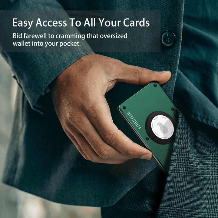 MagSafe Slim Wallet: RFID Metal Card Holder - DOKUTRONIX