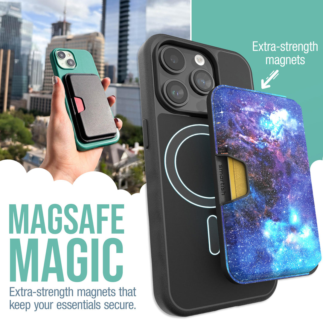 Smartish Vegan MagSafe Wallet - Slim & Stylish Holder - DOKUTRONIX