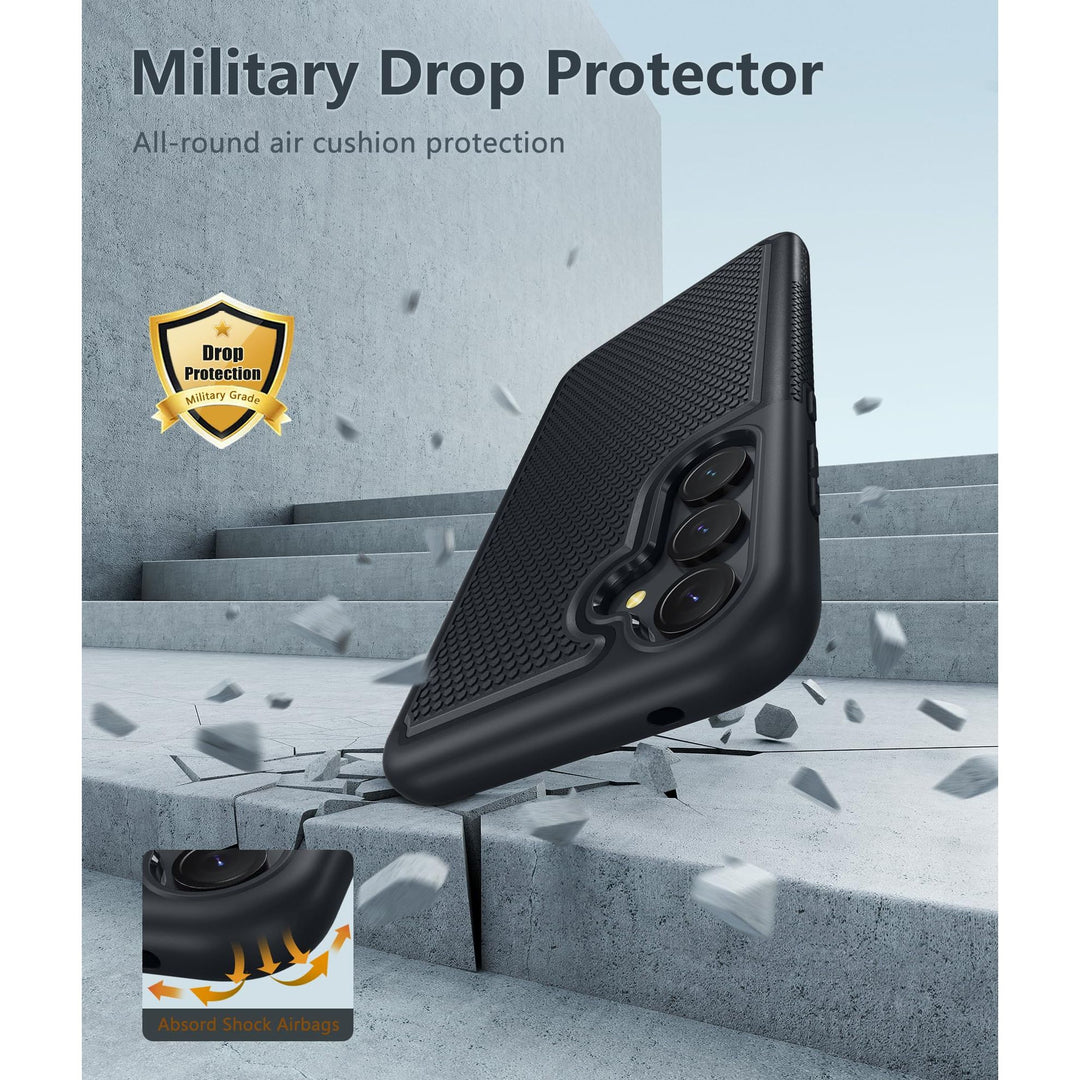 FNTCASE ArmorGuard A14 5G - Matte Black Shield - DOKUTRONIX