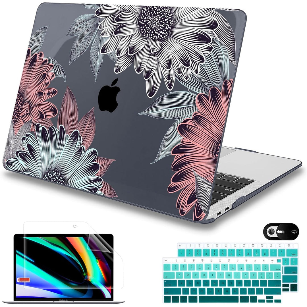 Mektron Dahlia MacBook Air Case & Protector Set