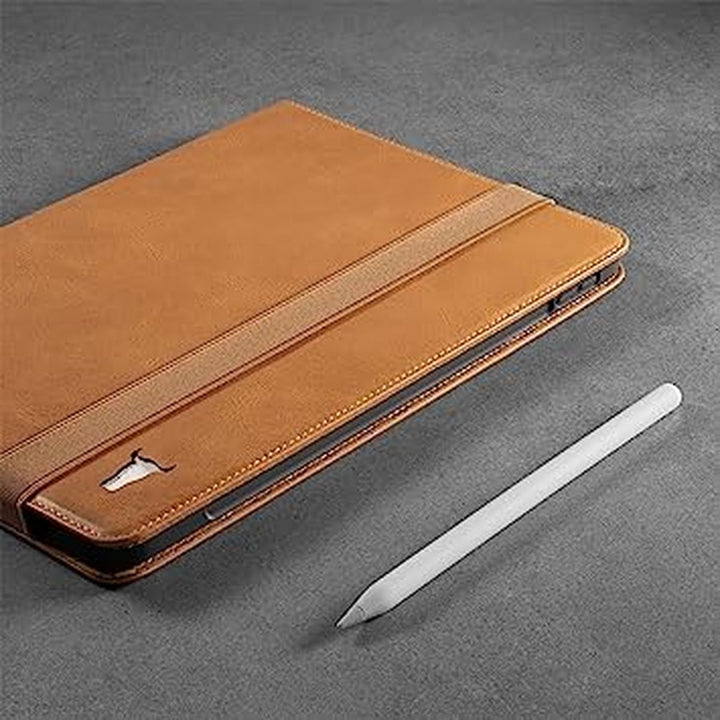 GENUINE Leather iPad Pro 11 Case (Tan) - DOKUTRONIX